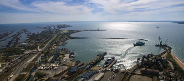 Керченская переправа Керченская переправа - Sputnik Afrique