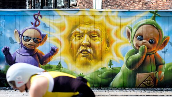 graffiti Trump - Sputnik Afrique