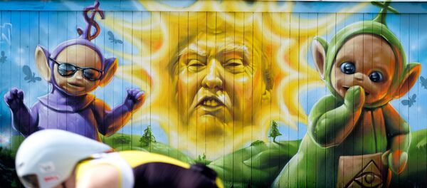 graffiti Trump - Sputnik Afrique