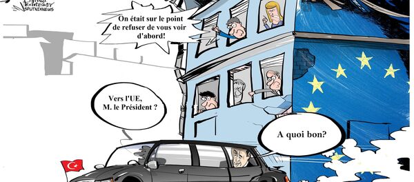 Le Parlement européen vote le gel des pourparlers sur l'adhésion de la Turquie à l'UE - Sputnik Afrique