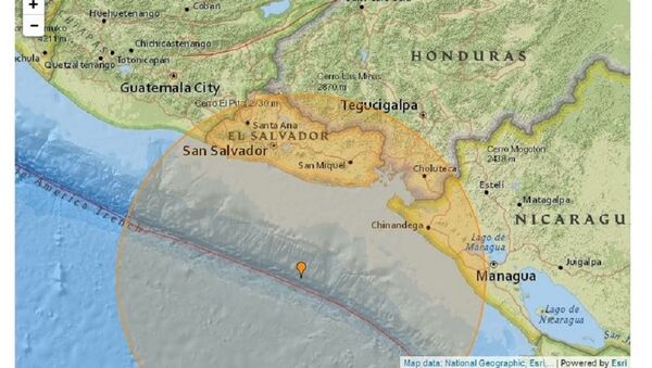 Un séisme de magnitude 7,2 frappe la côte pacifique de l'Amérique centrale - Sputnik Afrique