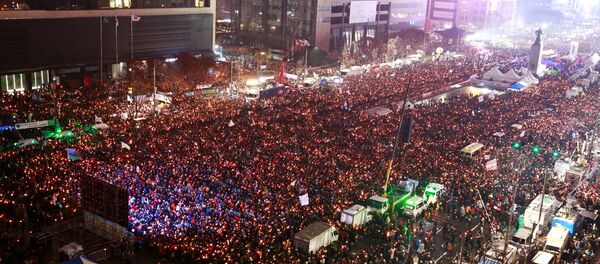 Manifestation record pour la démission de la présidente coréenne Manifestation record pour la démission de la présidente coréenne - Sputnik Afrique