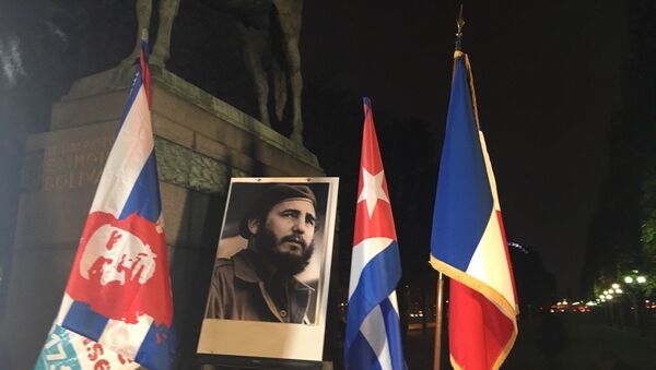 Hommage à Fidel Castro, Paris - Sputnik Afrique
