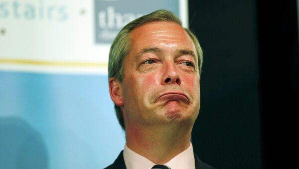 Nigel Farage, fondateur du Parti pour l'indépendance du Royaume-Uni (UKIP) - Sputnik Afrique