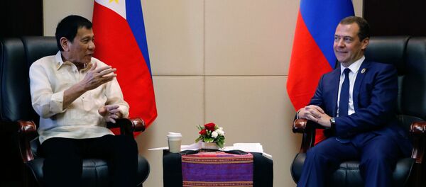 Рабочая поездка премьер-министра РФ Д. Медведева в Лаос - Sputnik Afrique