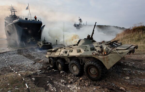 Cette «Mort Noire» qui protège la Russie: la Journée de l'infanterie de marine - Sputnik Afrique
