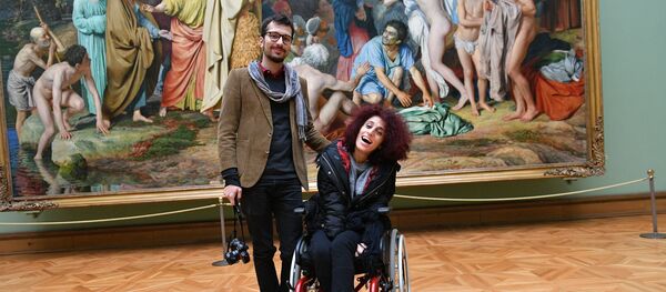 Concours Andreï Stenine: l’héroïne paralysée de la photo gagnante vient à Moscou - Sputnik Afrique