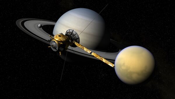 Cassini, Titan, & Saturn - Sputnik Afrique