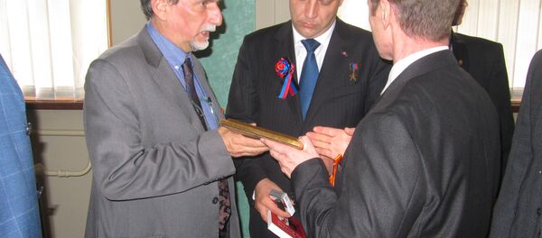 La réunion de la délégation italienne avec le président de la DNR Alexander Zakharchenko - Sputnik Afrique