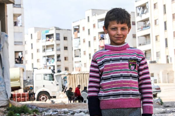 Un garçon syrien à Alep Un garçon syrien à Alep - Sputnik Afrique