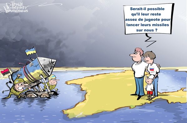 Kiev entame des tirs près de la Crimée   - Sputnik Afrique