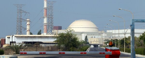 A general view shows the reactor building at the Bushehr nuclear power plant in southern Iran, 1200 kms south of Tehran, on August 20, 2010 - Sputnik Afrique