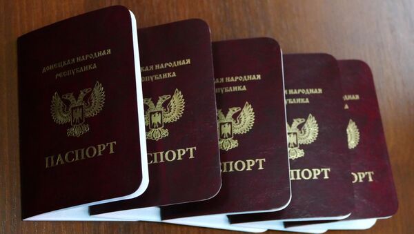 passeports de la République populaire de Donetsk - Sputnik Afrique