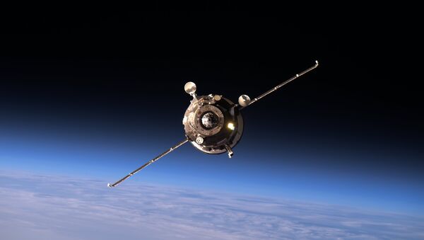 Progress MS-02 approaching the ISS - Sputnik Afrique