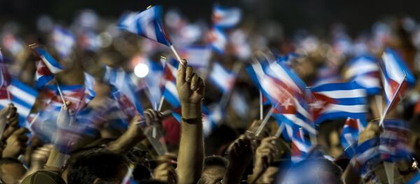 Cuba fait ses adieux à Fidel Castro avant ses funérailles - Sputnik Afrique