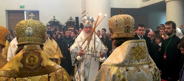 Le patriarche de Moscou Cyrille consacre la nouvelle cathédrale russe à Paris - Sputnik Afrique