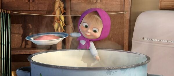 «Macha et l’ours» vs Adele, ou quand un dessin animé russe cartonne sur YouTube - Sputnik Afrique