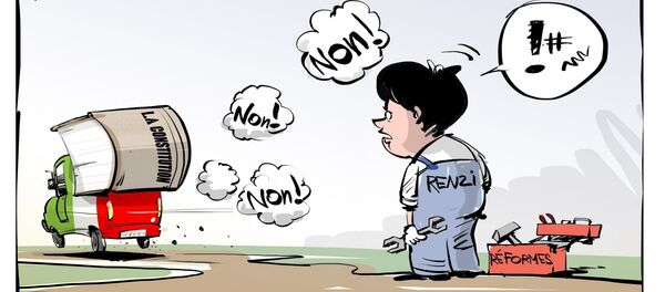 Italie: démission de Renzi après le «non» au référendum - Sputnik Afrique