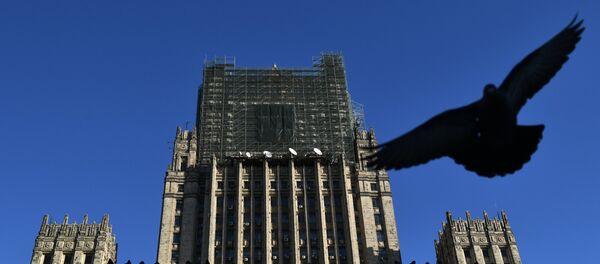 Реконструкция здания МИД - Sputnik Afrique