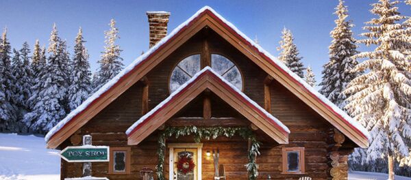 La maison du Père Noël - Sputnik Afrique