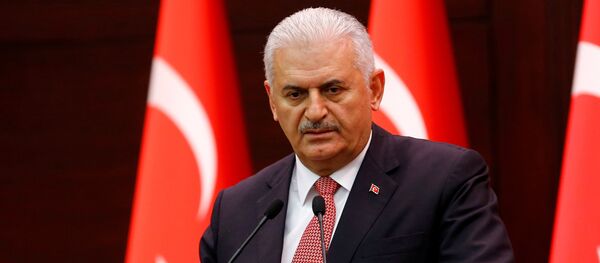 El primer ministro de Turquía, Binali Yildirim - Sputnik Afrique