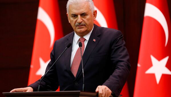 El primer ministro de Turquía, Binali Yildirim - Sputnik Afrique