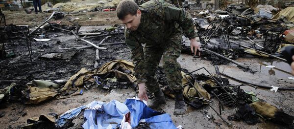 Les conséquences du bombardement d'un hôpital mobile russe à Alep - Sputnik Afrique