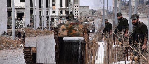 L'armée gouvernementale syrienne à Alep - Sputnik Afrique