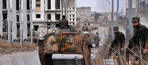 L'armée gouvernementale syrienne à Alep - Sputnik Afrique