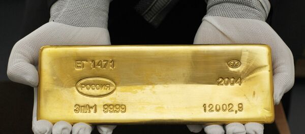Un lingot d'or - Sputnik Afrique