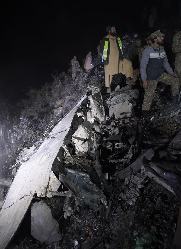 Crash d’un avion au Pakistan - Sputnik Afrique