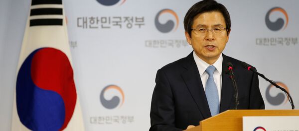 Premier ministre sud-coréen  Hwang Kyo-ahn - Sputnik Afrique