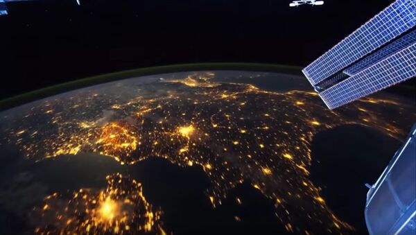 La terre de nuit depuis l'espace - Sputnik Afrique