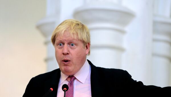 Le ministre britannique des Affaires étrangères Boris Johnson - Sputnik Afrique