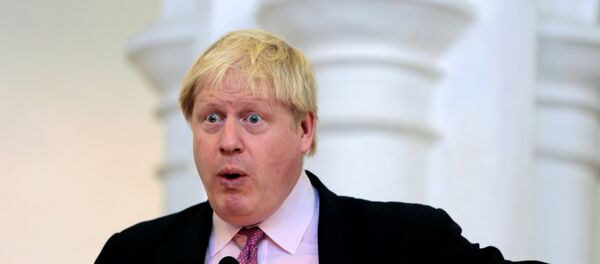Le ministre britannique des Affaires étrangères Boris Johnson - Sputnik Afrique
