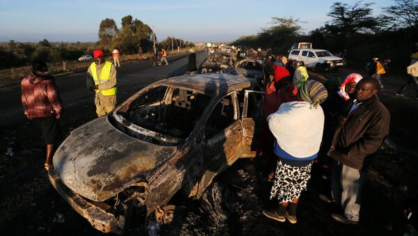 l'explosion d'un camion-citerne au Kenya - Sputnik Afrique