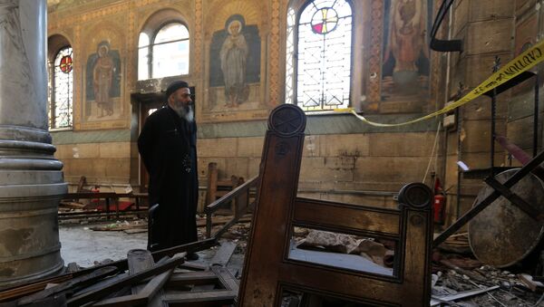 Attentat du Caire: les cendres de Boutros-Ghali dans l’église attaquée - Sputnik Afrique