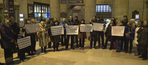 Quand les russophones de Toronto se mettent à chanter la paix… - Sputnik Afrique