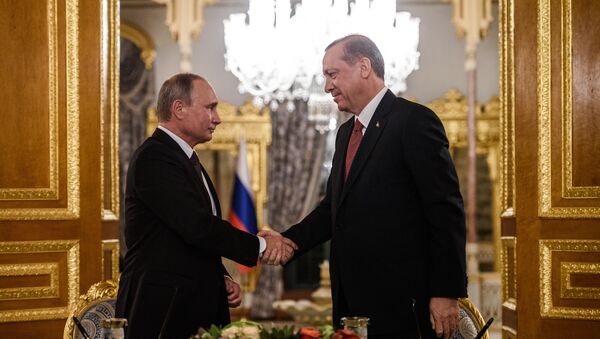 Vladimir Poutine et Erdogan - Sputnik Afrique