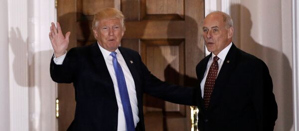 Donald Trump et John Kelly - Sputnik Afrique