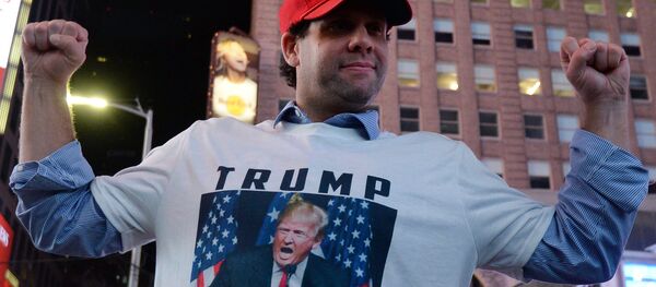 Trumps Anhänger in New York - Sputnik Afrique