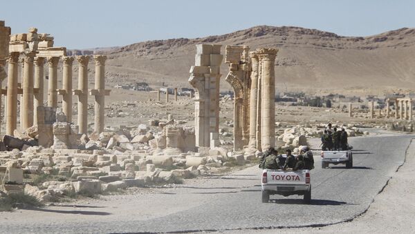 Syrische Armee in Palmyra - Sputnik Afrique