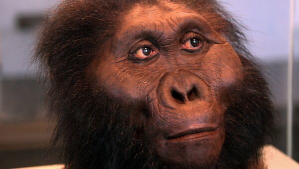 La sculpture représentant un hominidé découvert en Tanzanie - Sputnik Afrique