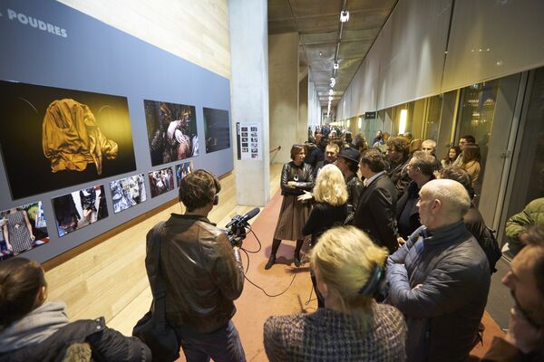Inauguration de l'exposition à la Bibliothèque nationale de France (BnF) François Mitterrand Inauguration de l'exposition à la Bibliothèque nationale de France (BnF) François Mitterrand - Sputnik Afrique