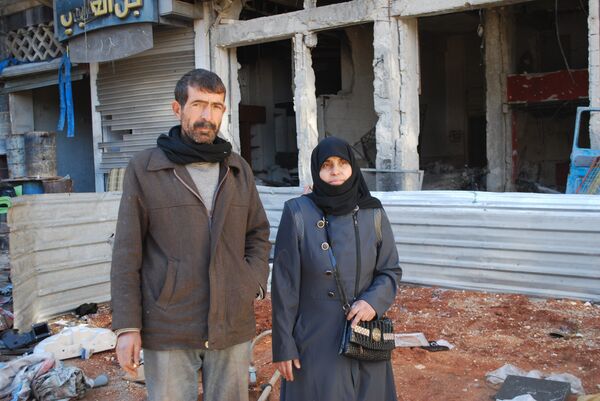 Des résidents d'Alep  - Sputnik Afrique