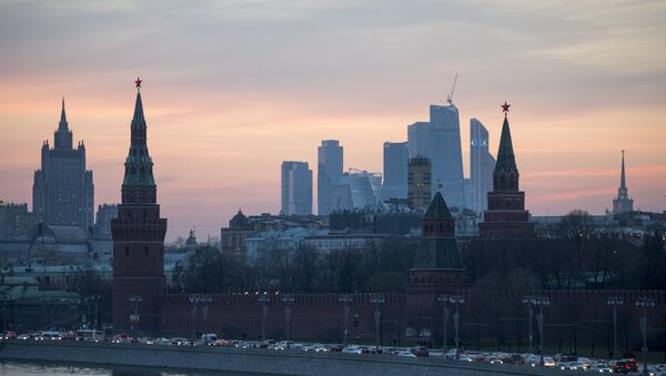 View of the Moscow Kremlin from the Bolshoy Moskvoretsky Bridge. (File) - Sputnik Afrique