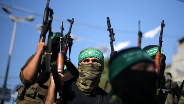 Militants du Hamas - Sputnik Afrique