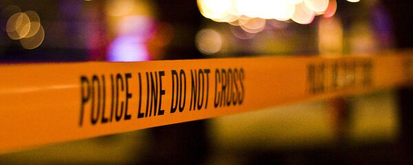 Police tape at the crime scene. - Sputnik Afrique