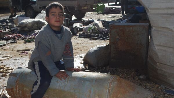 Junge in Aleppo - Sputnik Afrique