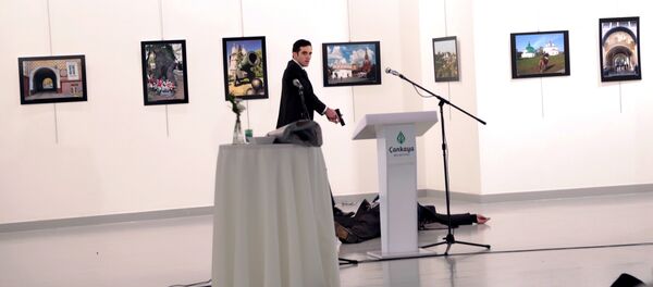 Mevlut Mert Altintas, assassin de l'ambassadeur russe Andreï Karlov - Sputnik Afrique